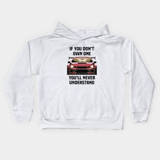 Subaru STI Car Art - Impreza WRX Widebody Modified JDM Car Kids Hoodie